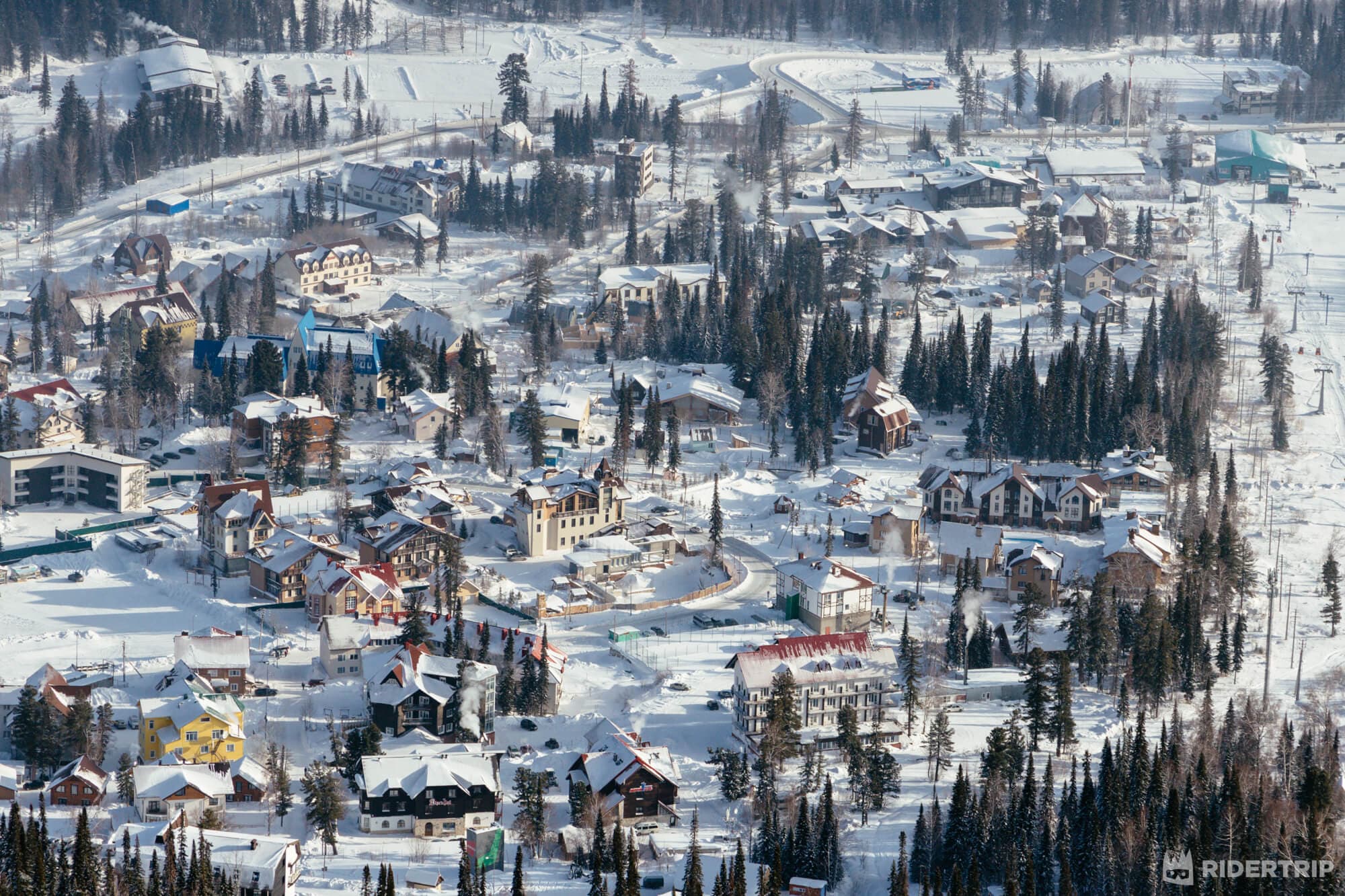 Горнолыжный курорт Шерегеш, сектор А