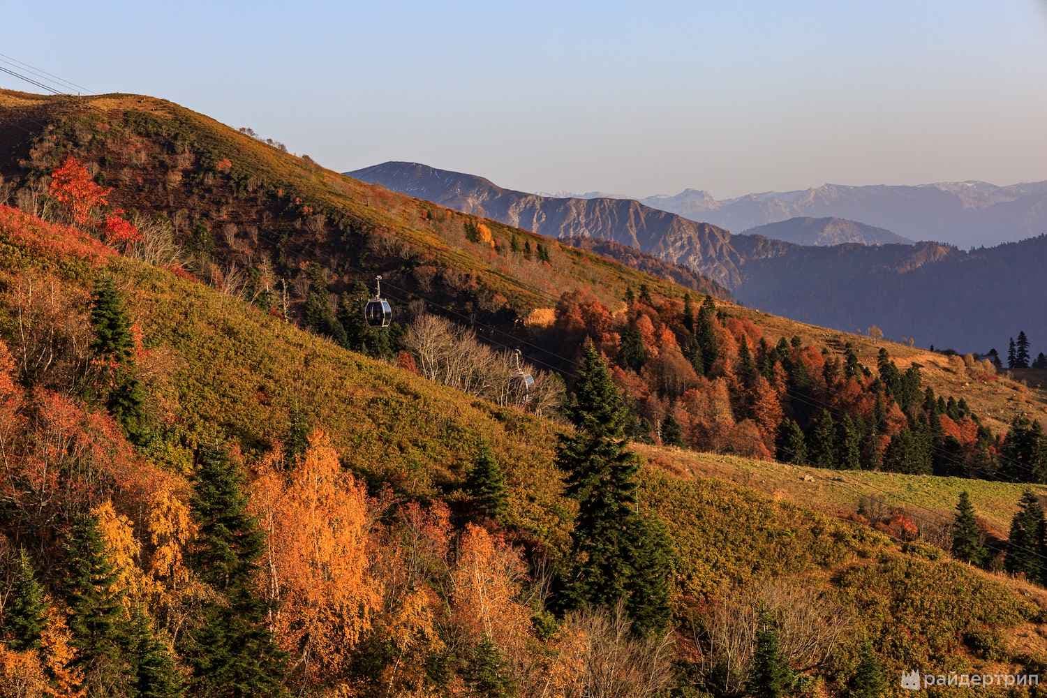 пеший маршрут, поход с гидом в красной поляне